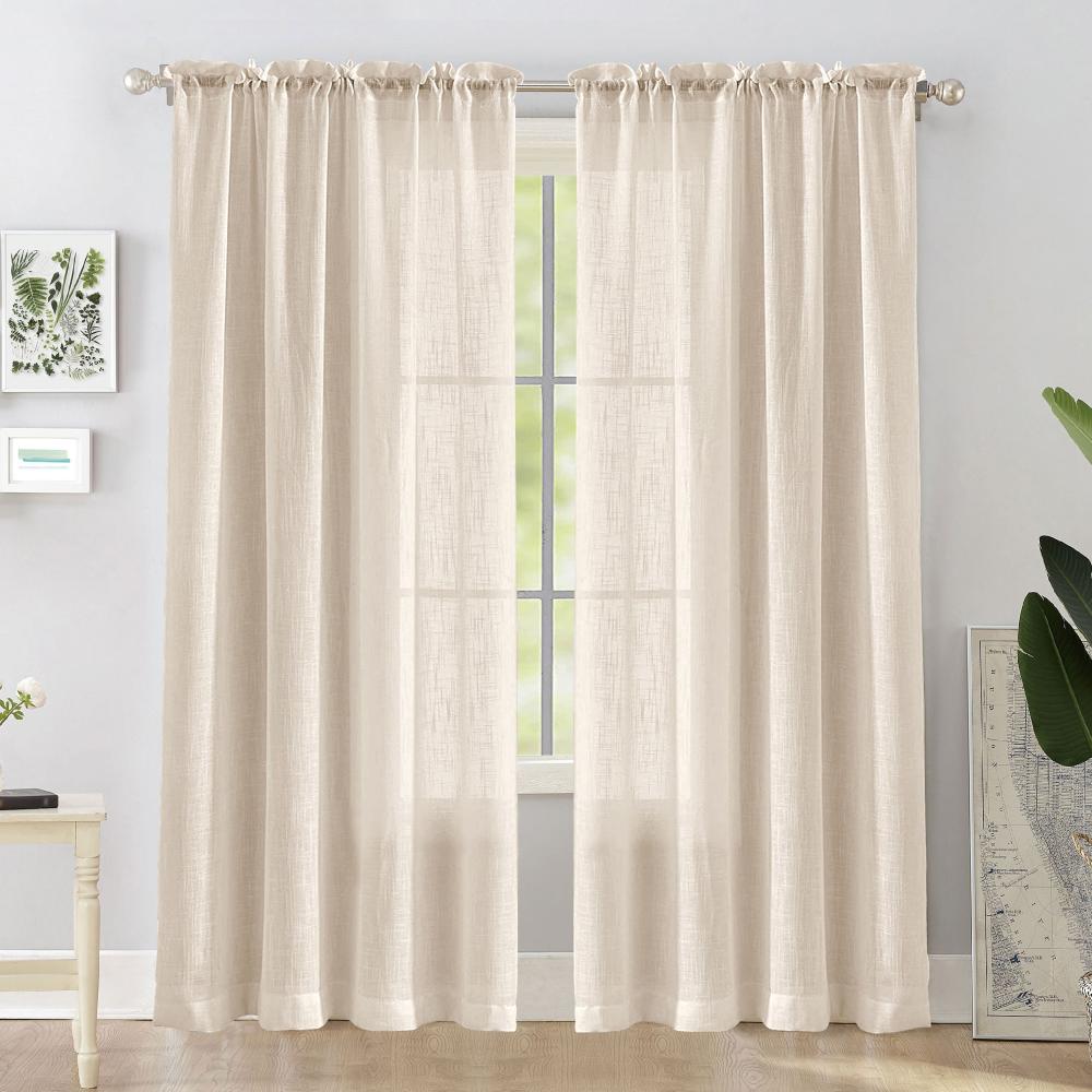 Sheer 1 Sage Curtain