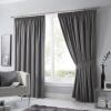 Blackout 1 Charcoal Curtain