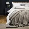 Washed Cotton White Fitted Sheet